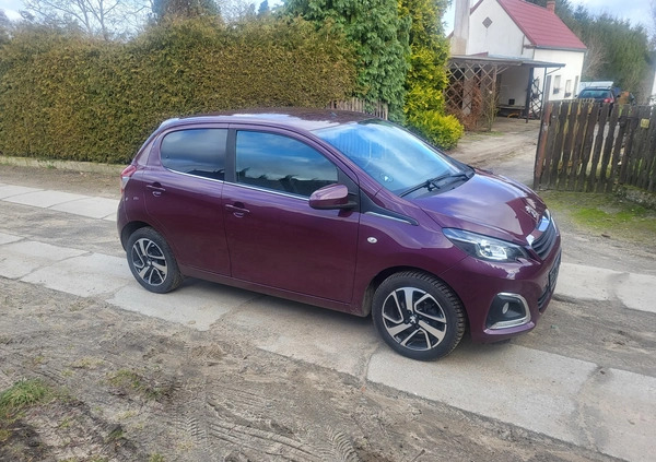 Peugeot 108 cena 22500 przebieg: 132700, rok produkcji 2014 z Bieruń małe 92